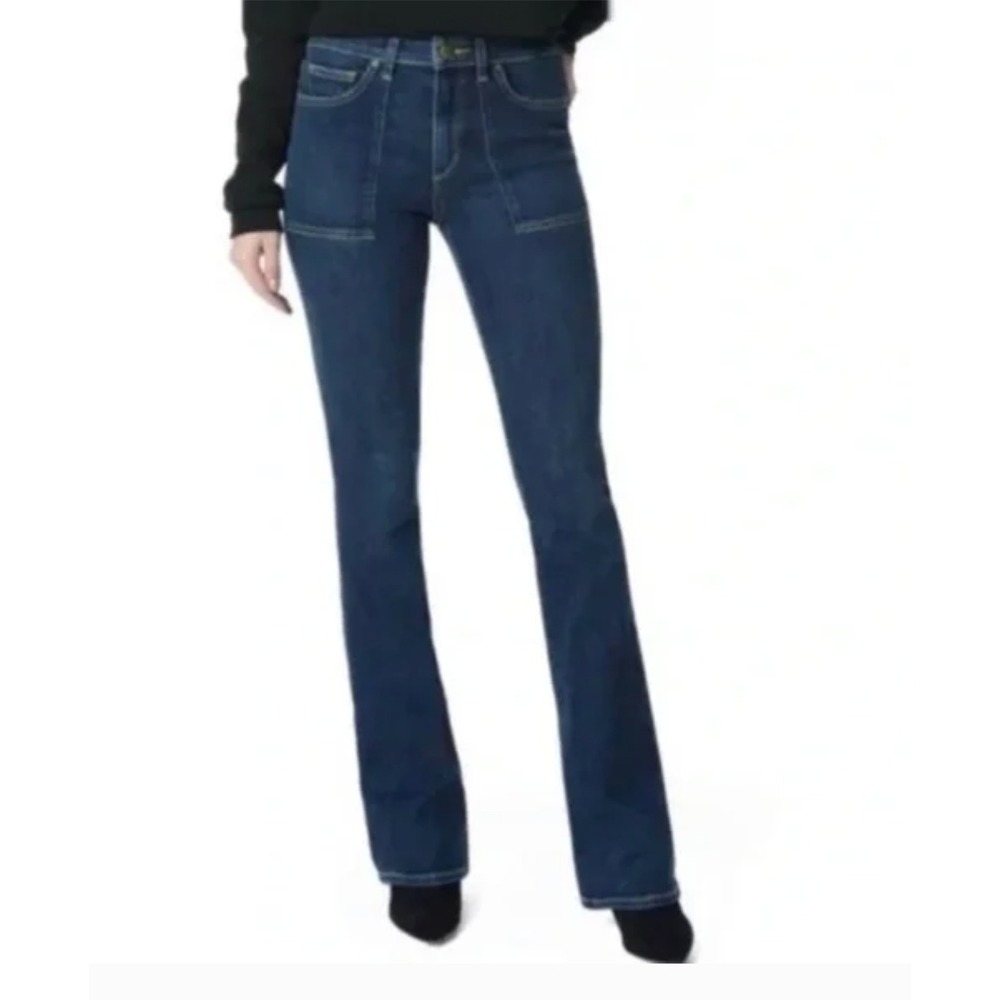 Joes Jeans The Micro Flare High Rise Skinny‎ Flare Dark Wash Denim Jeans Size 27